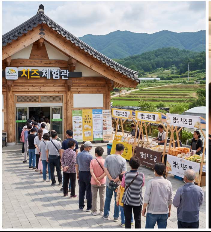 Imsil Cheese Theme Park grounds and cheese-making workshop at the 2026 Imsil N Cheese Festival Korea