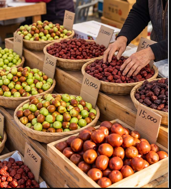 Yeonsan Byeoldang venue at the Yeonsan Jujube Culture Festival 2026 – jujube dessert-making class in progress